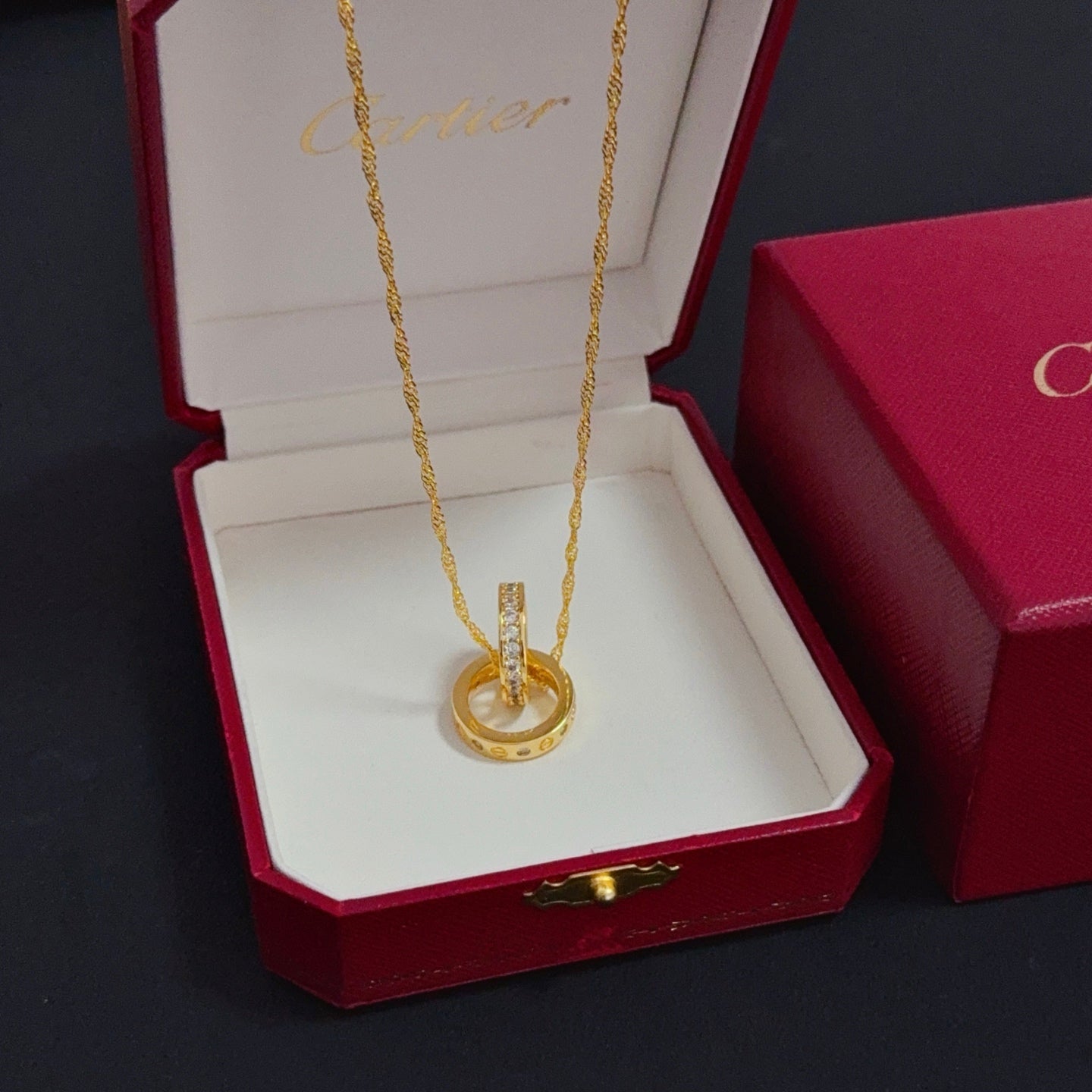 China Replica Cartier Necklaces 63usd Only