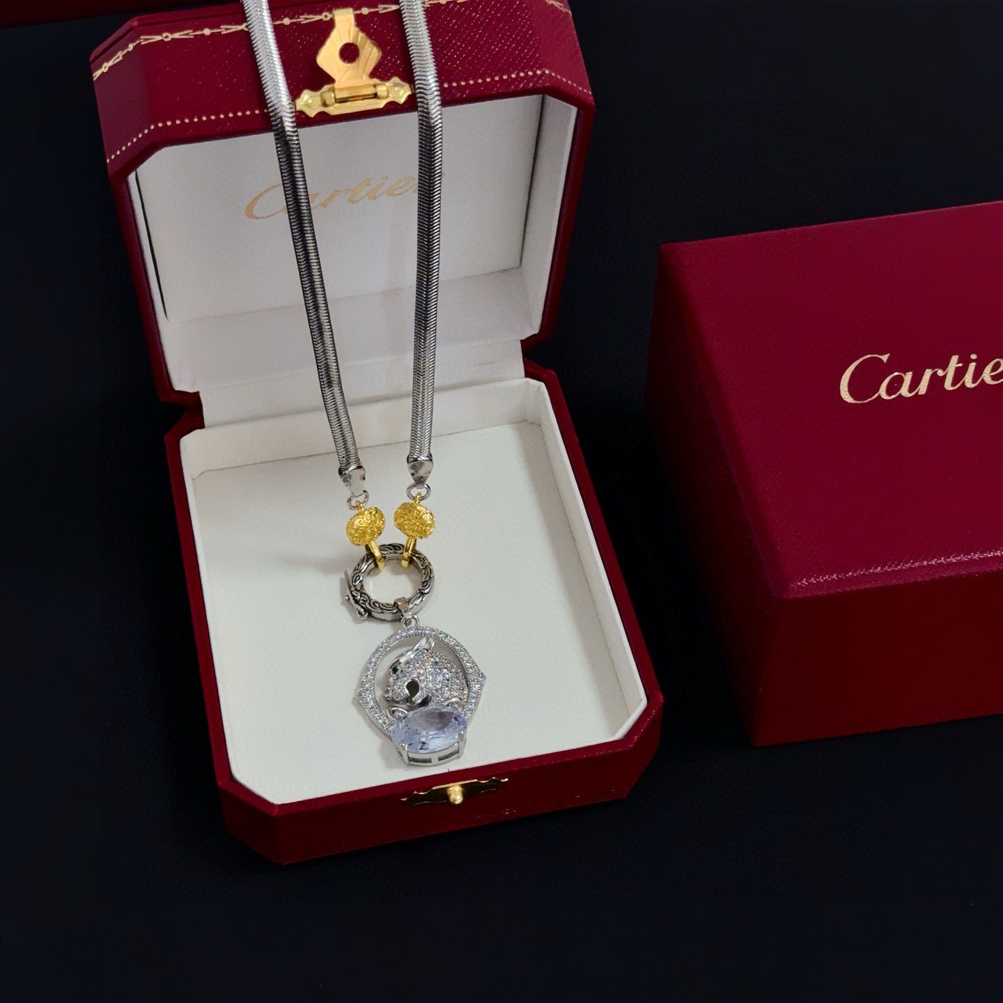 China Replica Cartier Necklaces 75usd Only