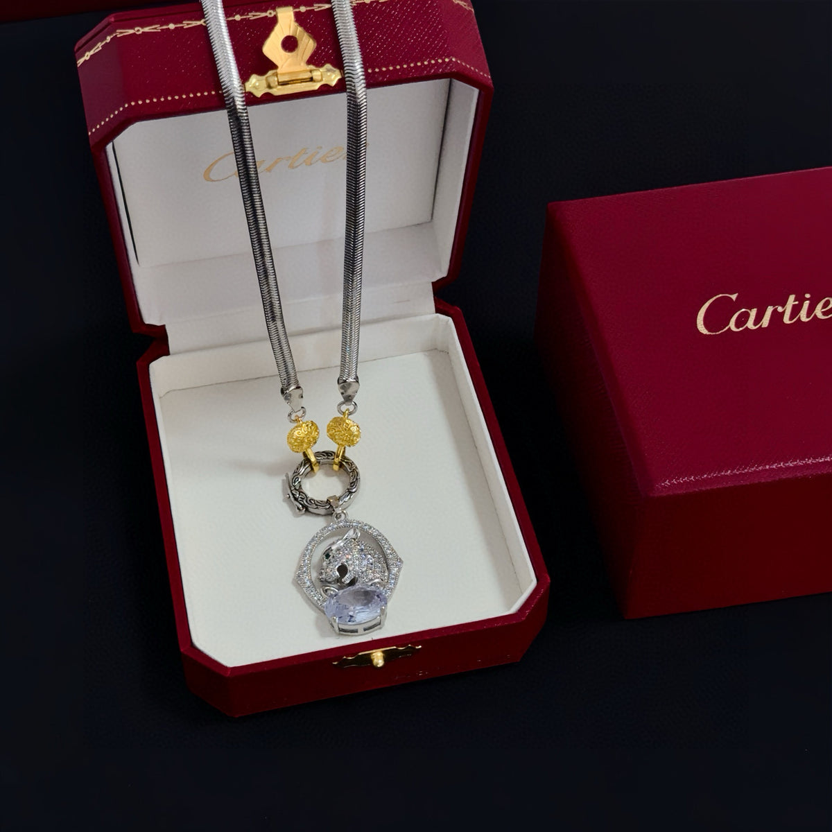 China Replica Cartier Necklaces 75usd Only