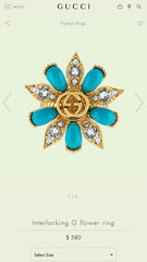China Replica Gucci Rings 52usd Only