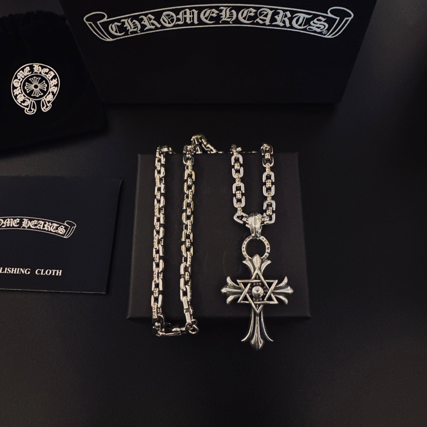 China Replica Chrome Hearts Necklaces 75usd Only