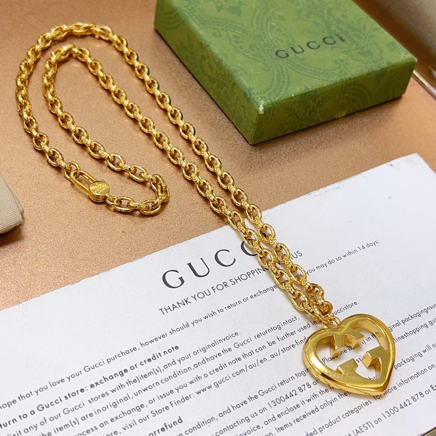 China Replica Gucci Necklaces 69usd Only