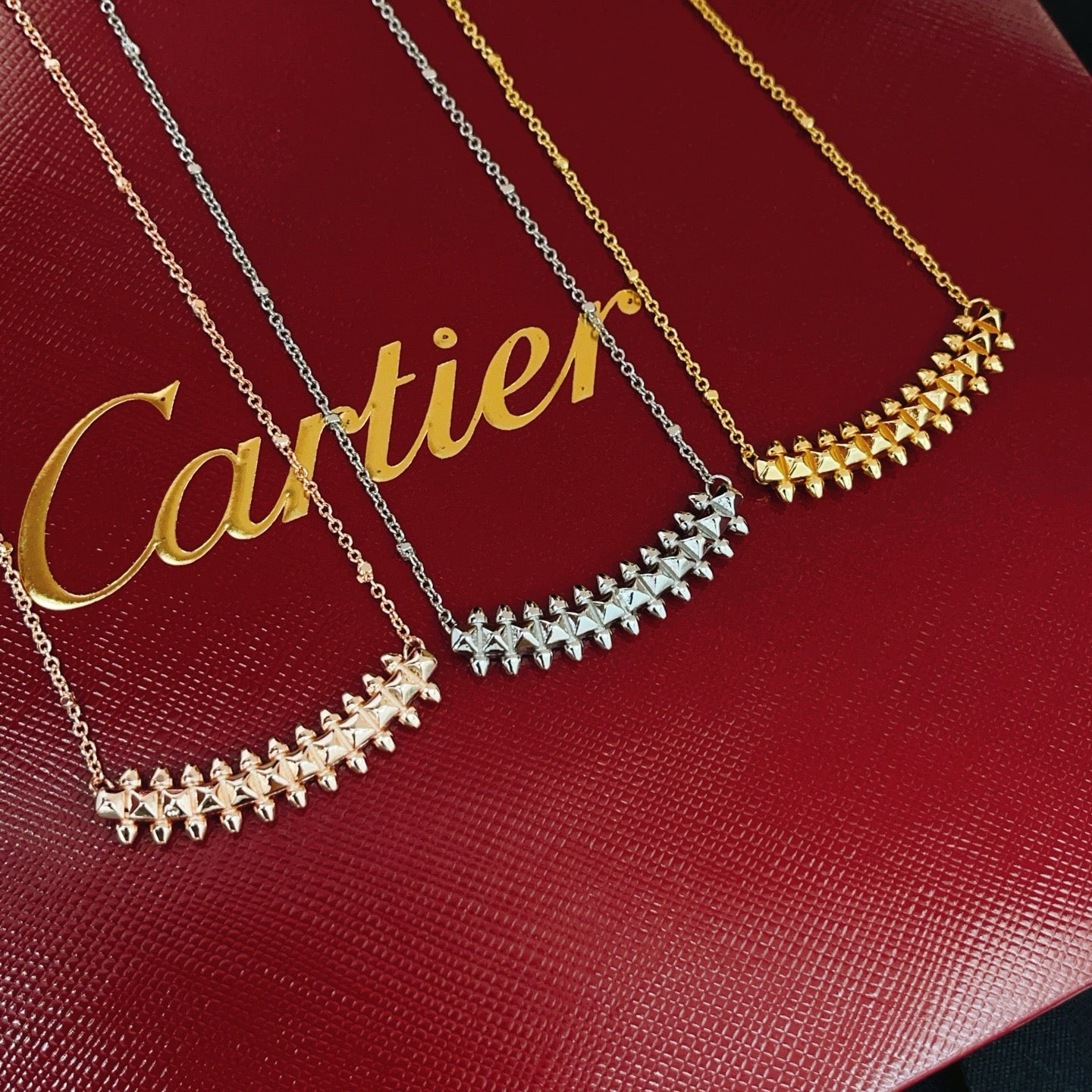 China Replica Cartier Necklaces 30usd Only