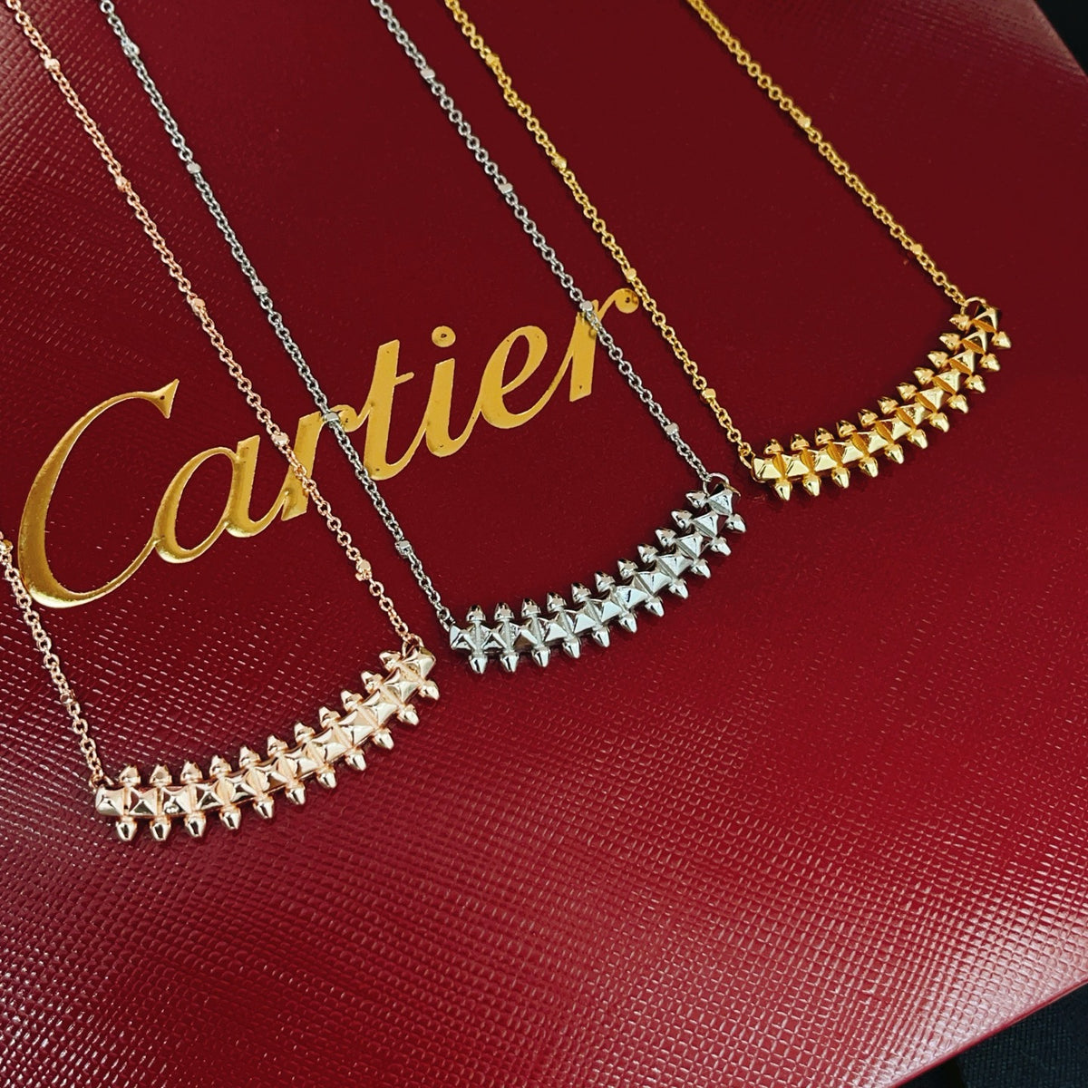 China Replica Cartier Necklaces 30usd Only