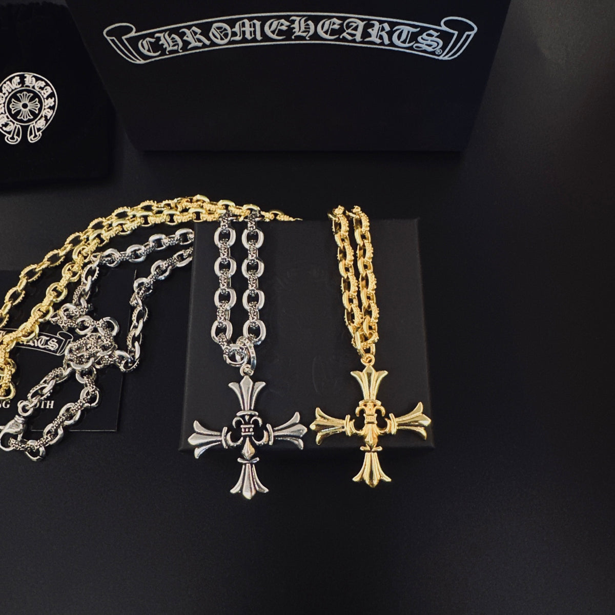 China Replica Chrome Hearts Necklaces 75usd Only