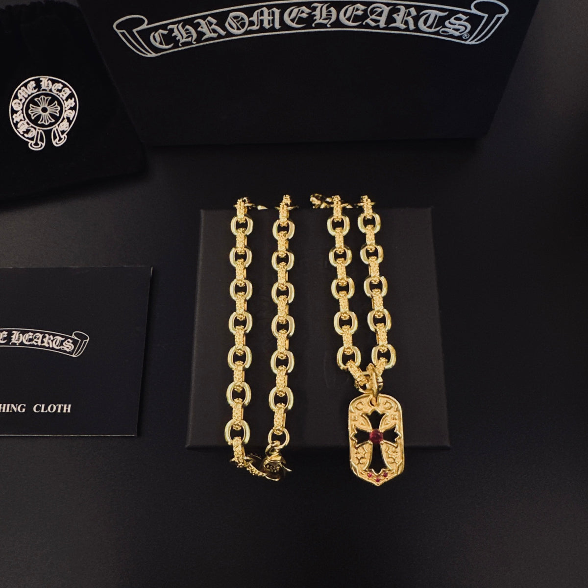 China Replica Chrome Hearts Necklaces 75usd Only