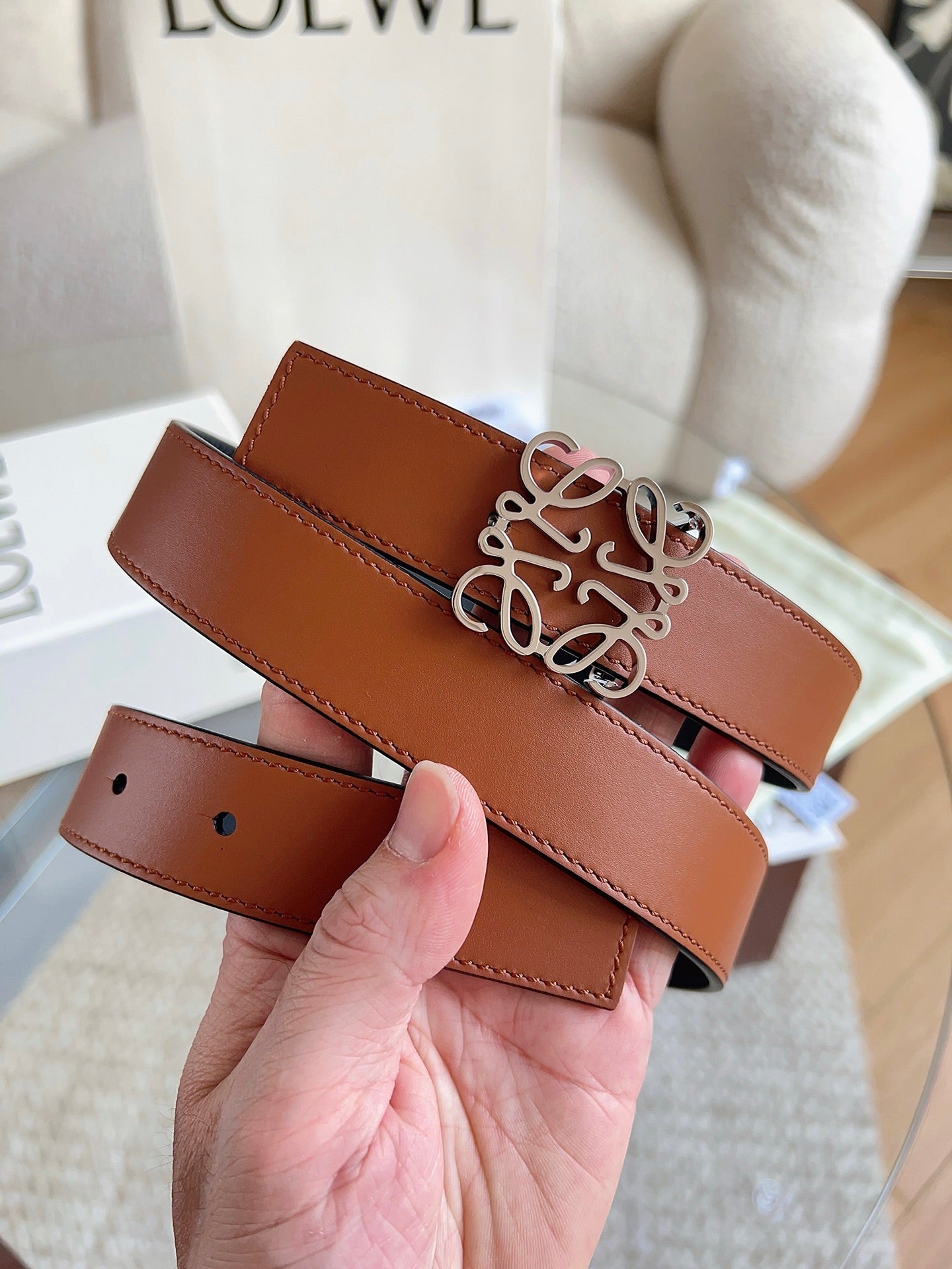 China Replica Loewe Belts 56usd Only