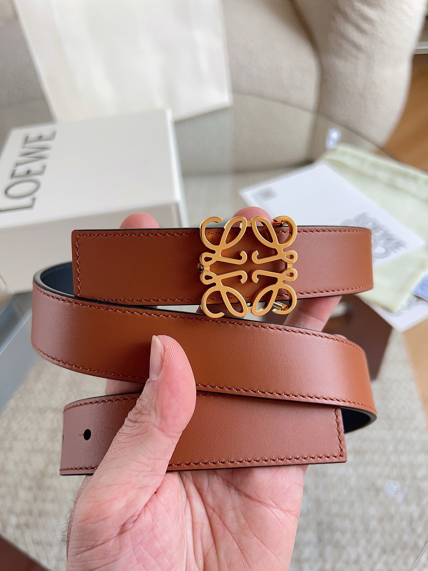 China Replica Loewe Belts 56usd Only