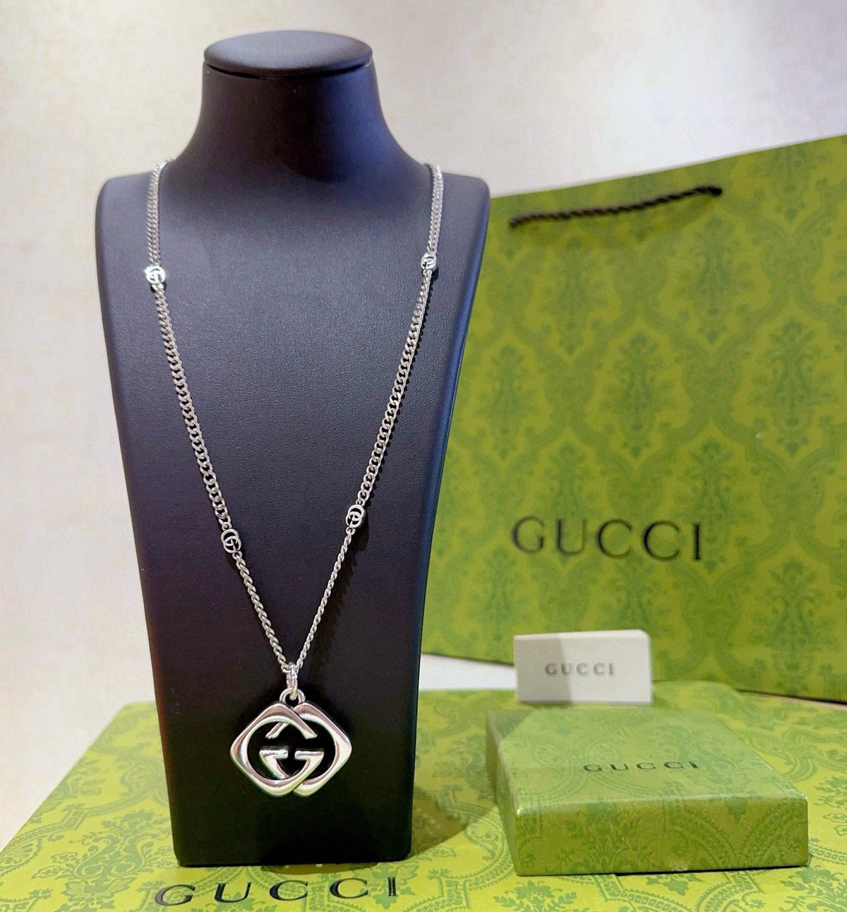 China Replica Gucci Necklaces 51usd Only