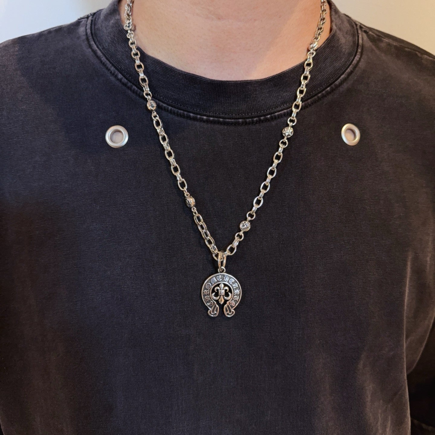 China Replica Chrome Hearts Necklaces 78usd Only