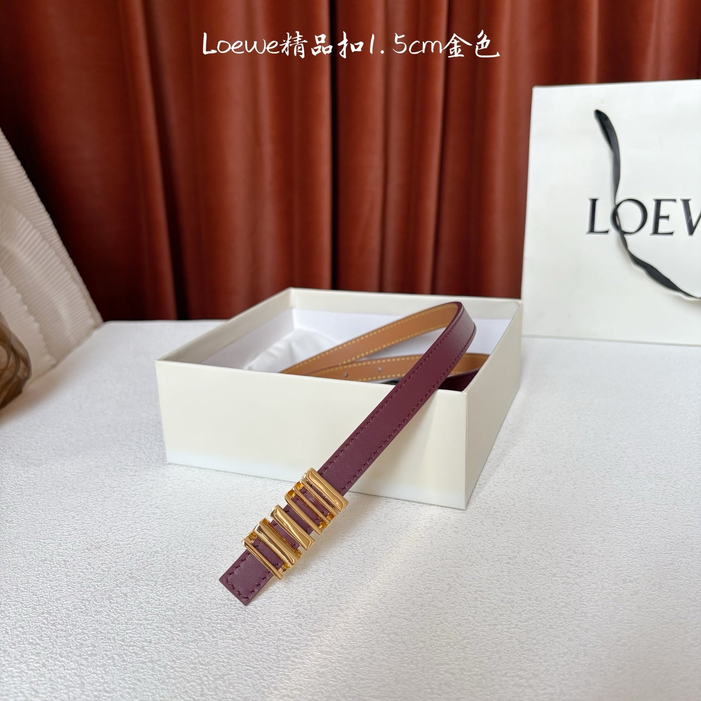 China Replica Loewe Belts 52usd Only