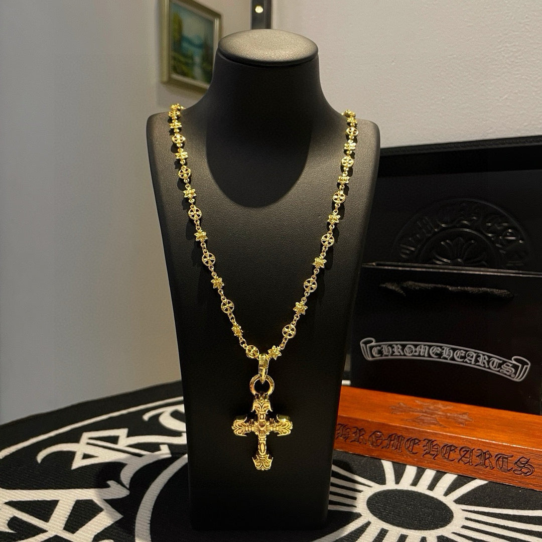 China Replica Chrome Hearts Necklaces 78usd Only