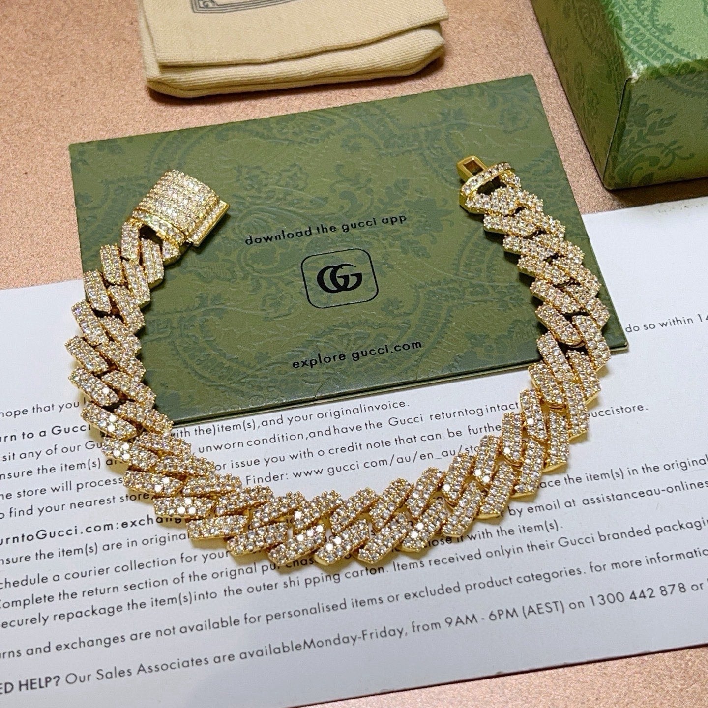 China Replica Gucci Bracelets 82usd Only