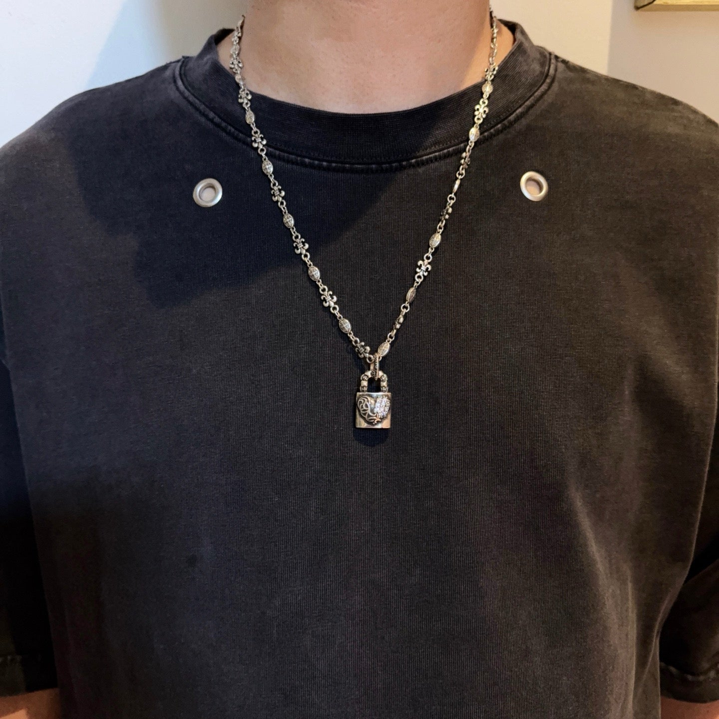 China Replica Chrome Hearts Necklaces 75usd Only