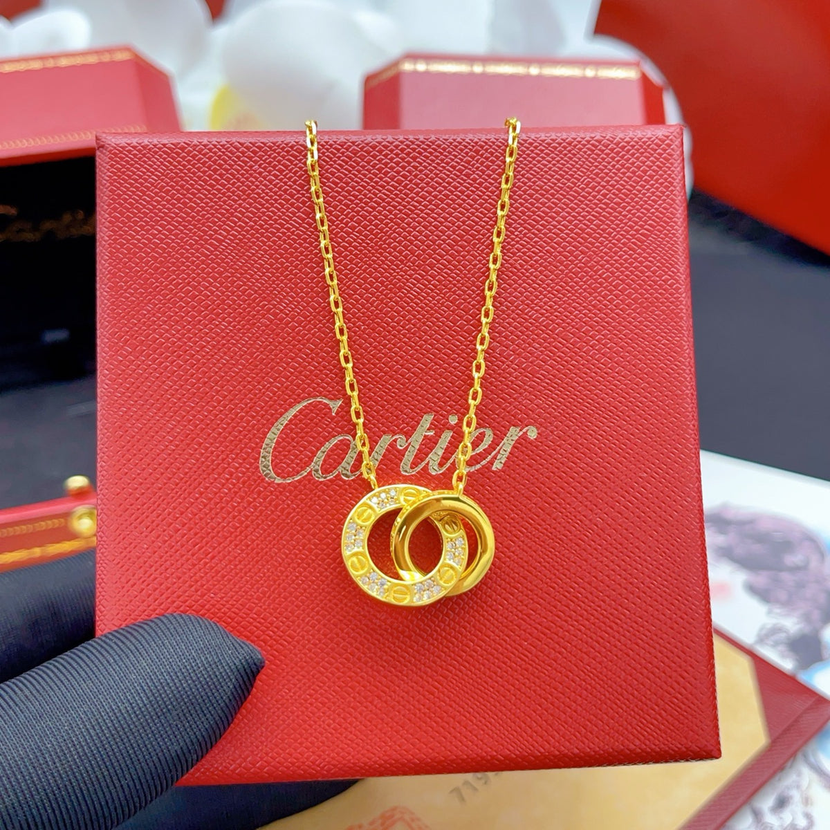 China Replica Cartier Necklaces 33usd Only