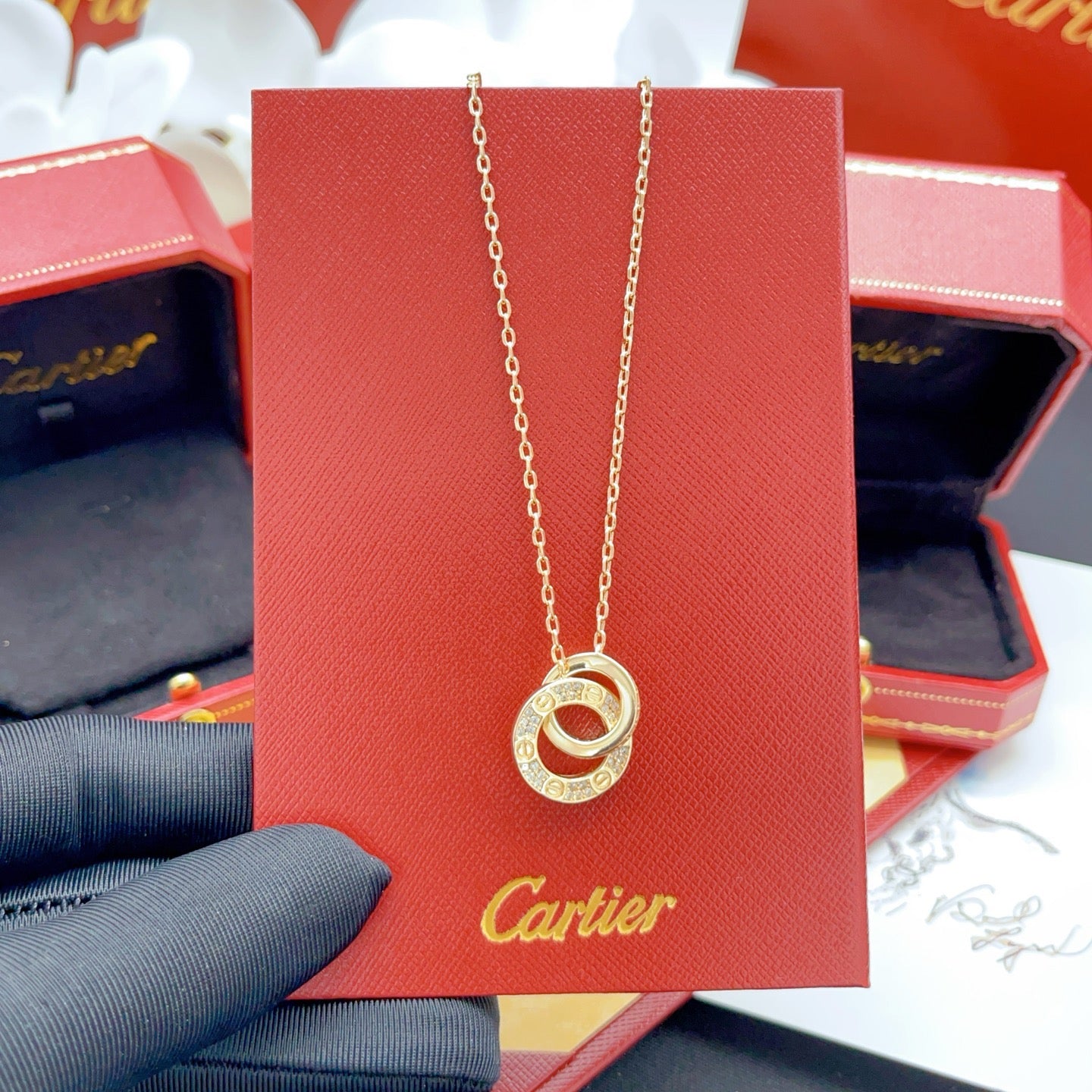 China Replica Cartier Necklaces 33usd Only
