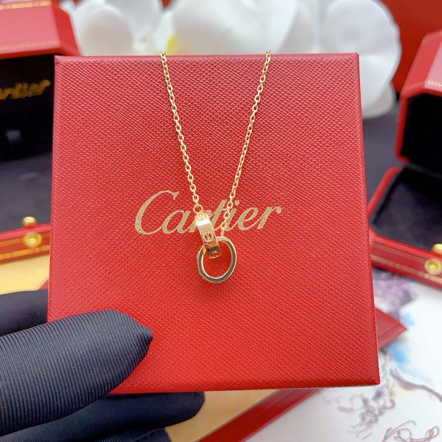 China Replica Cartier Necklaces 32usd Only