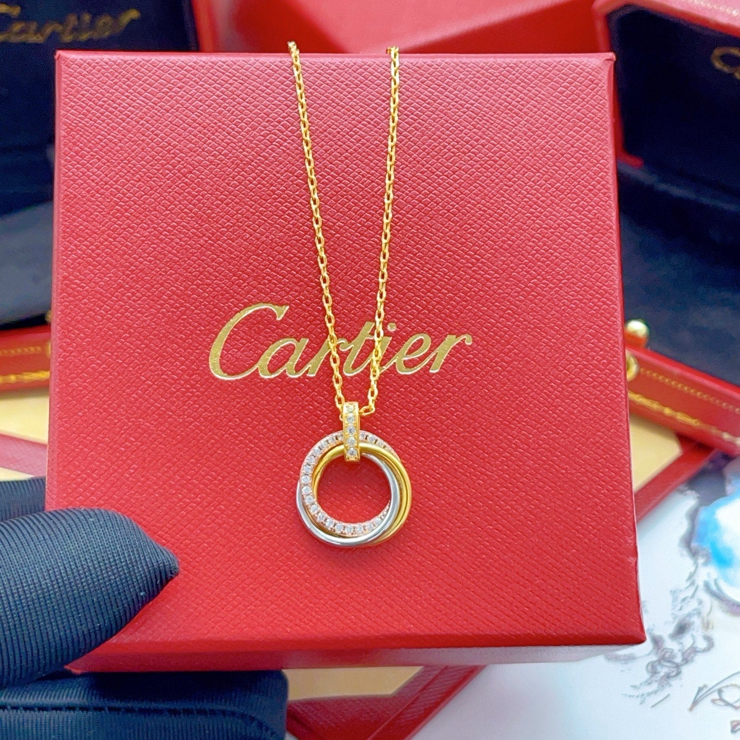 China Replica Cartier Necklaces 33usd Only