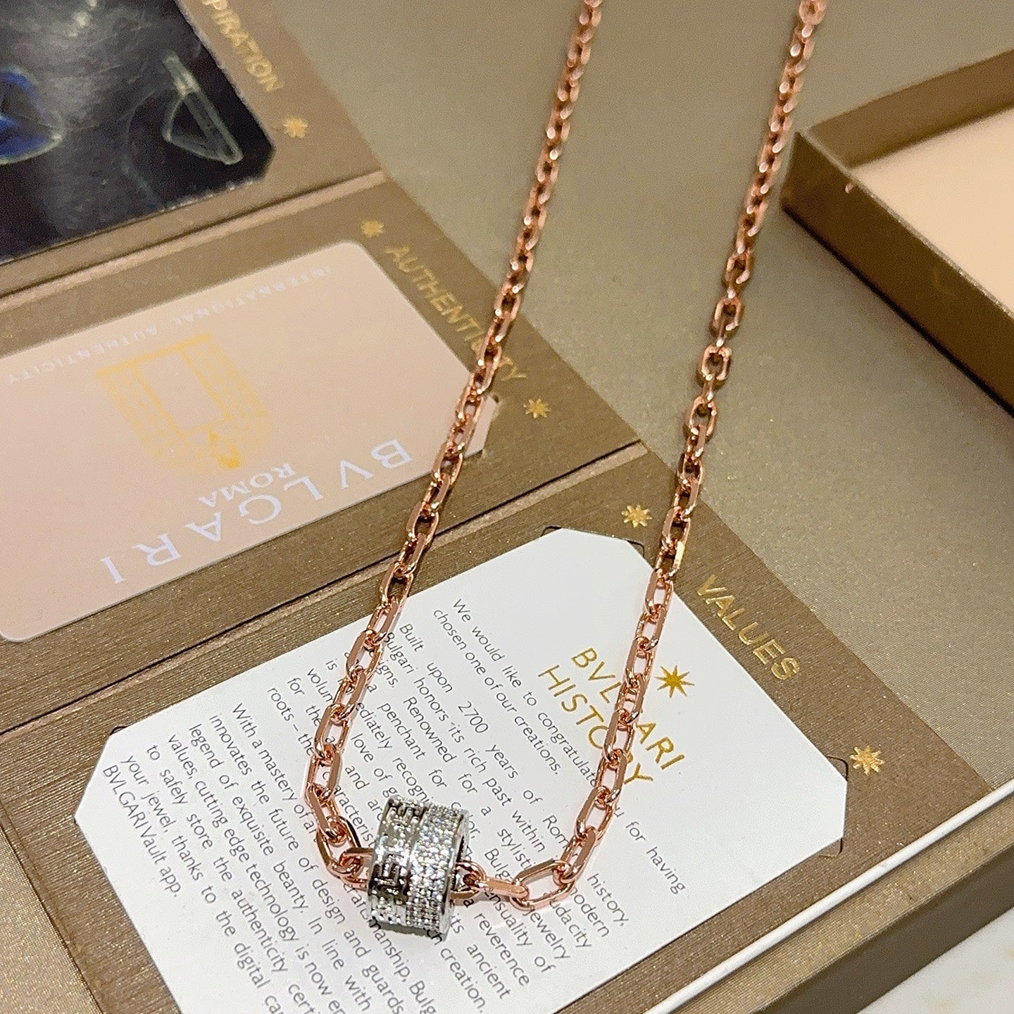 China Replica Bvlgari Necklaces 57usd Only