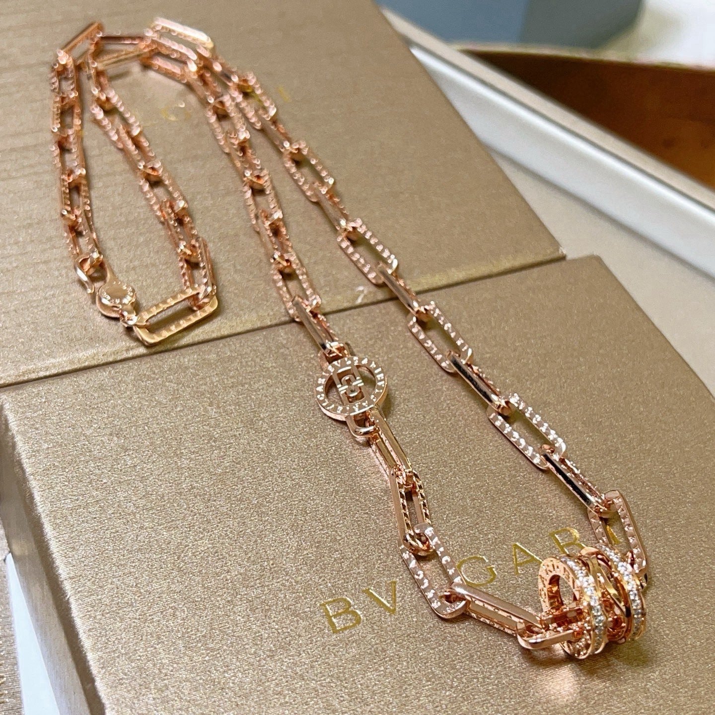 China Replica Bvlgari Necklaces 81usd Only
