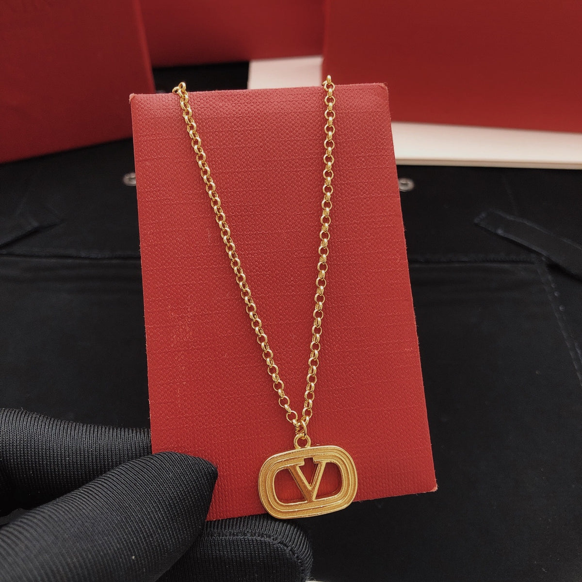 China Replica Valentino Necklaces 29usd Only