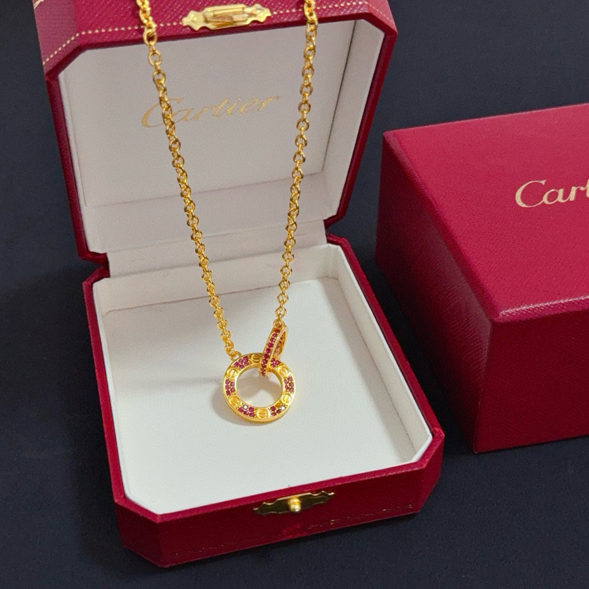 China Replica Cartier Necklaces 63usd Only