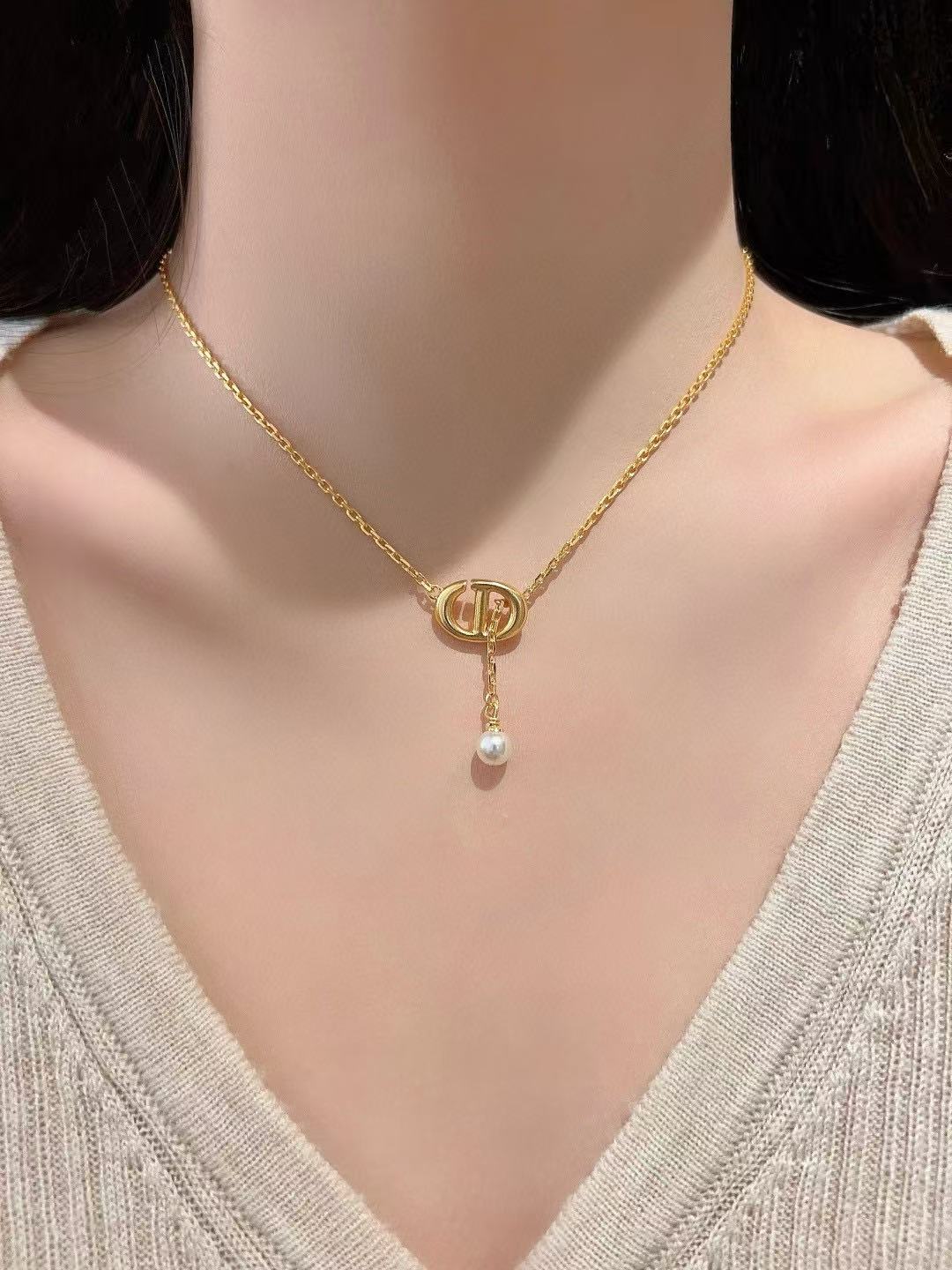 China Replica Dior Necklaces 27usd Only