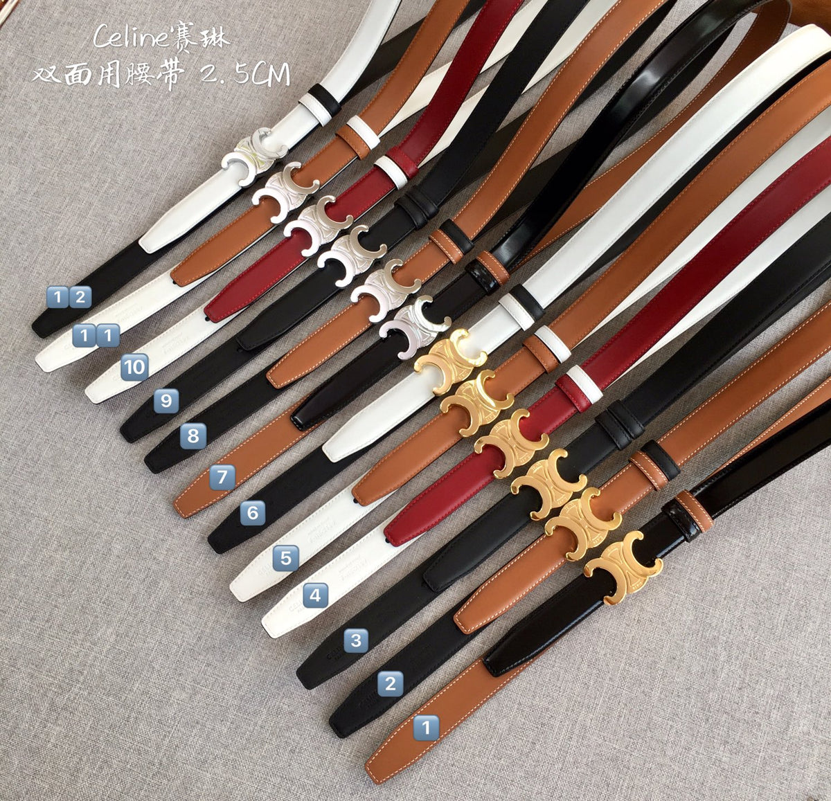 China Replica Celina Belts 49usd Only
