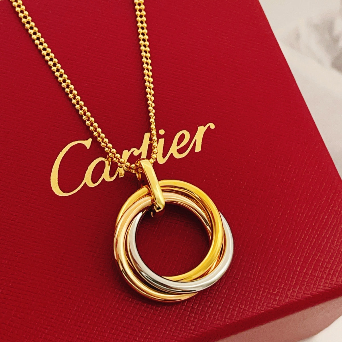 China Replica Cartier Necklaces 44usd Only