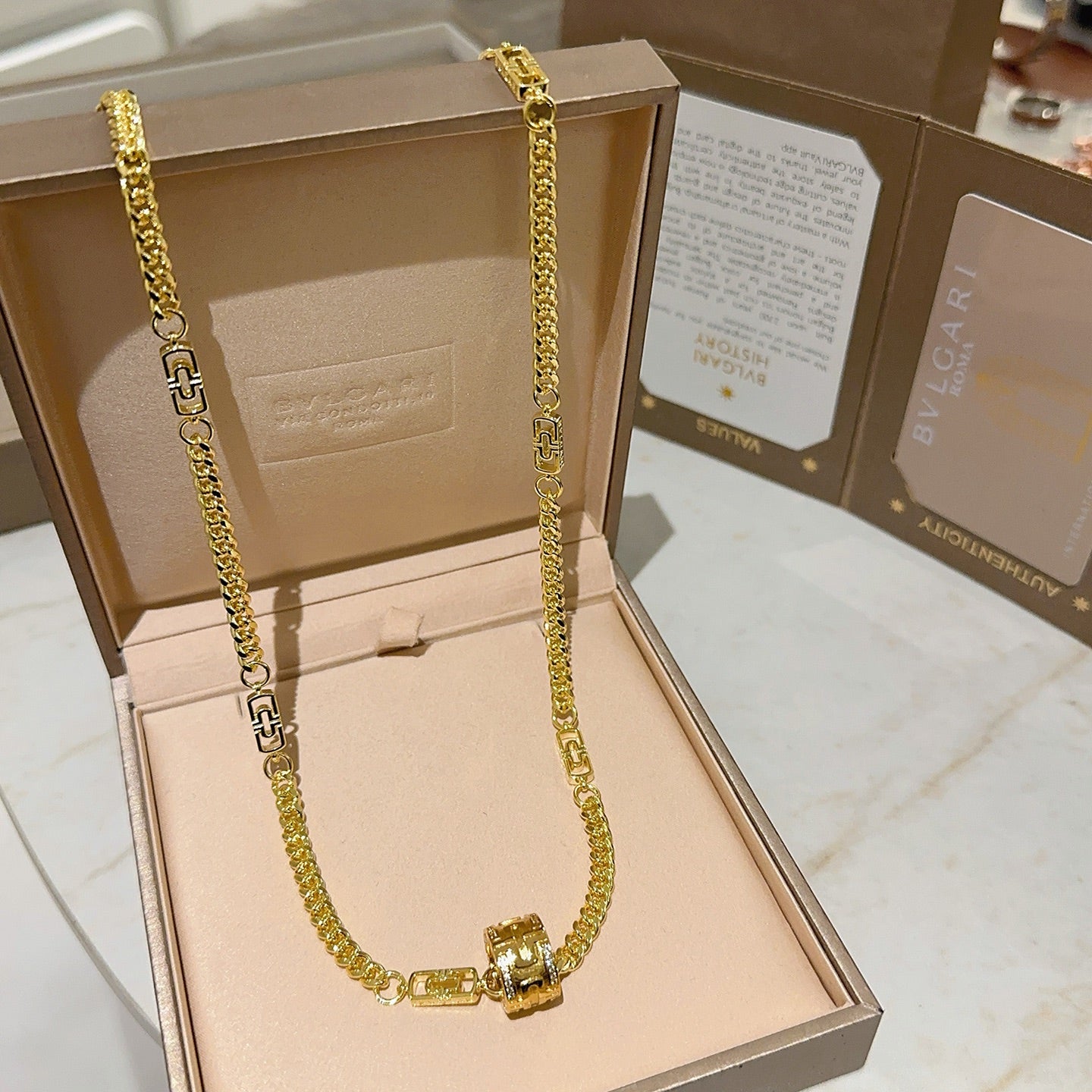 China Replica Bvlgari Necklaces 69usd Only