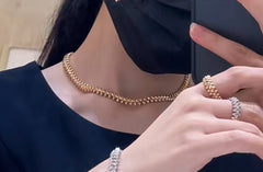 China Replica Cartier Necklaces 126usd Only