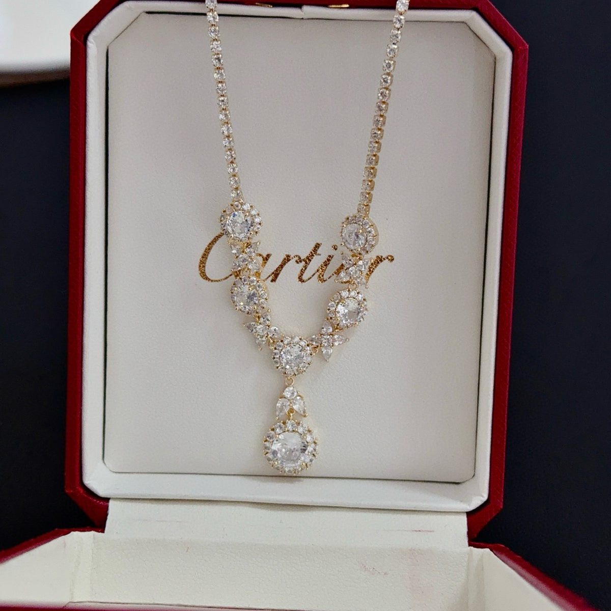 China Replica Cartier Necklaces 75usd Only