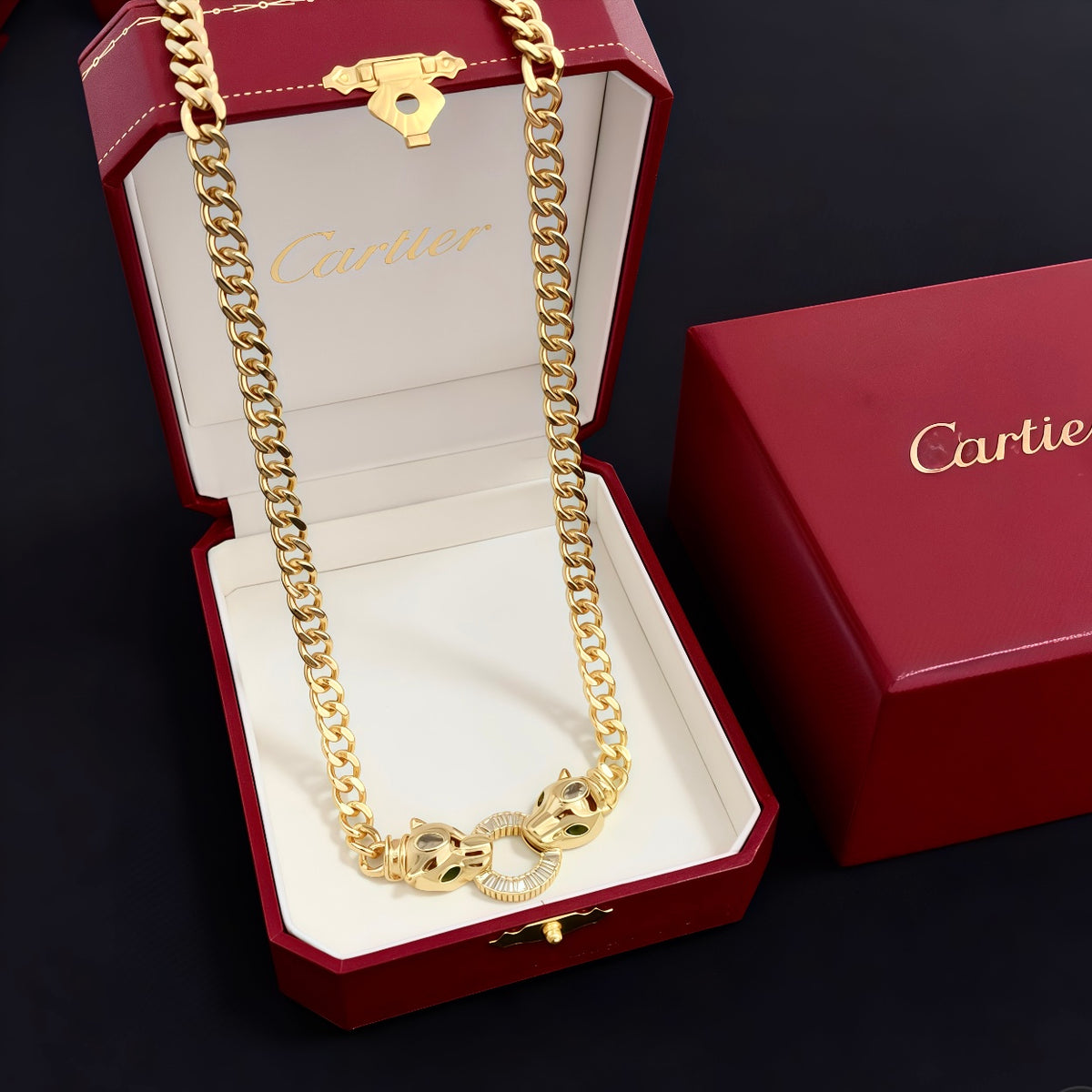 China Replica Cartier Necklaces 81usd Only
