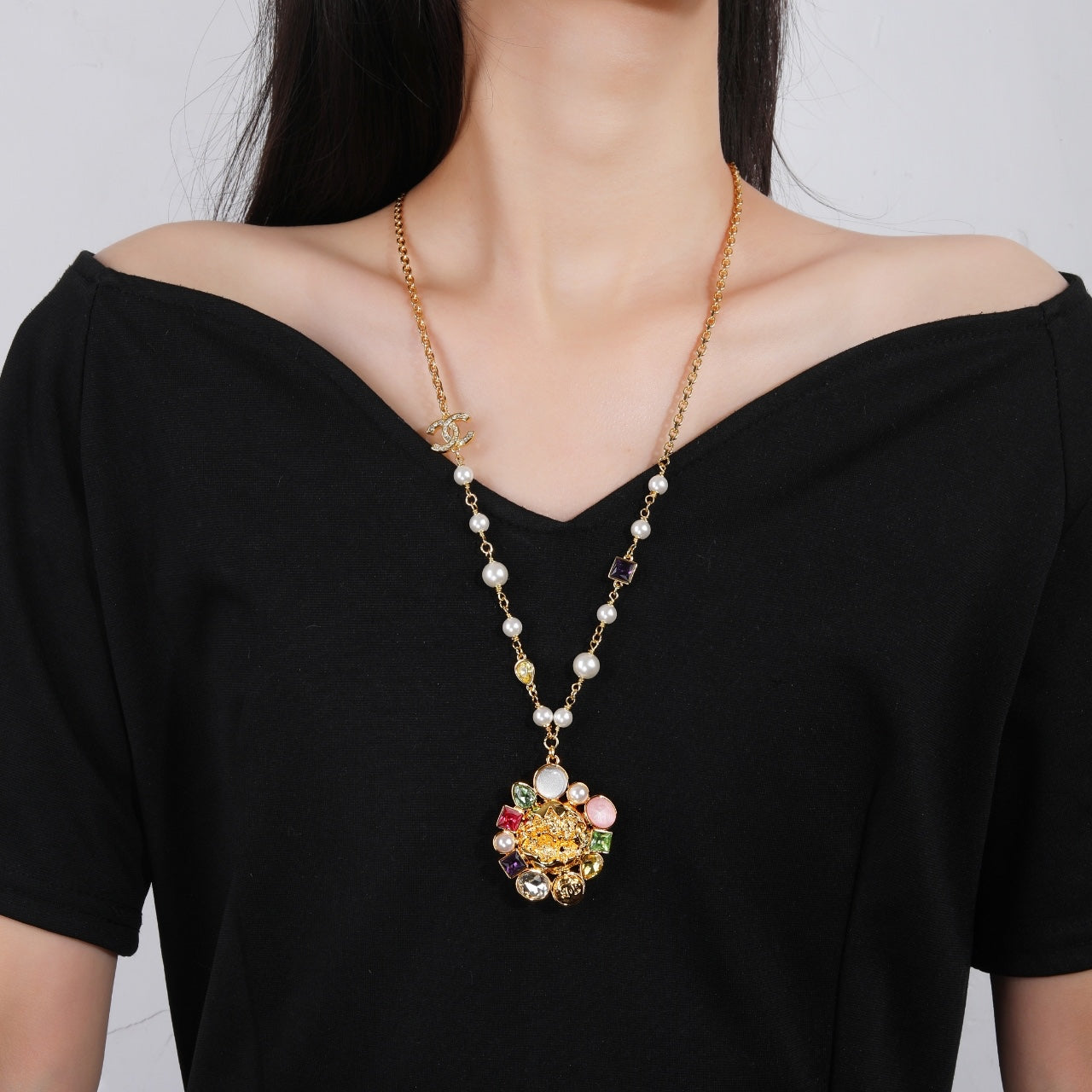 China Replica Chanel Necklaces 54usd Only