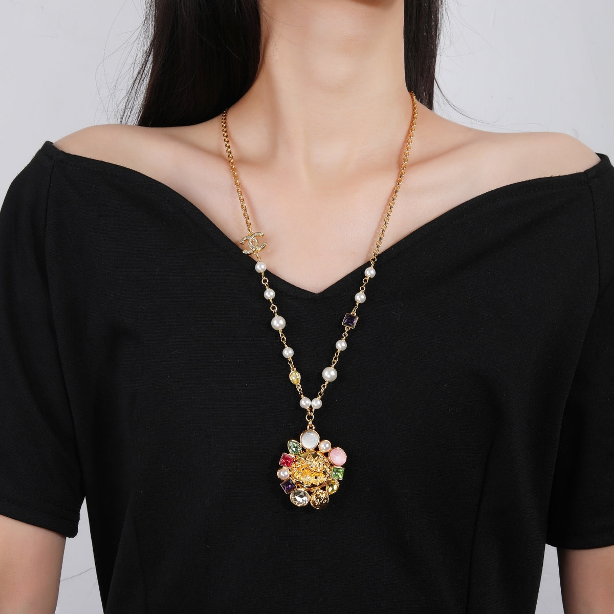 China Replica Chanel Necklaces 54usd Only