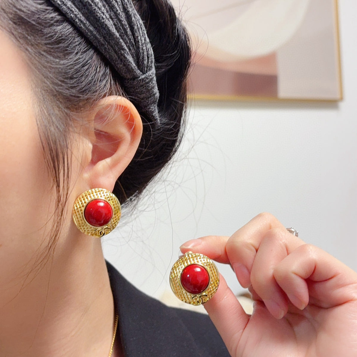 China Replica Chanel Earrings 35usd Only