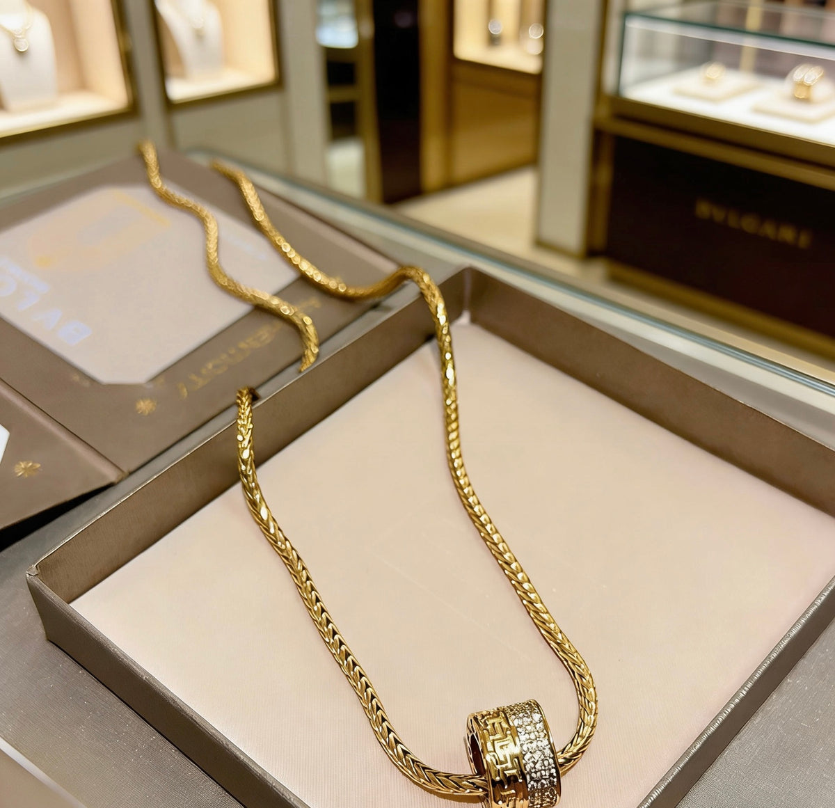 China Replica Bvlgari Necklaces 57usd Only