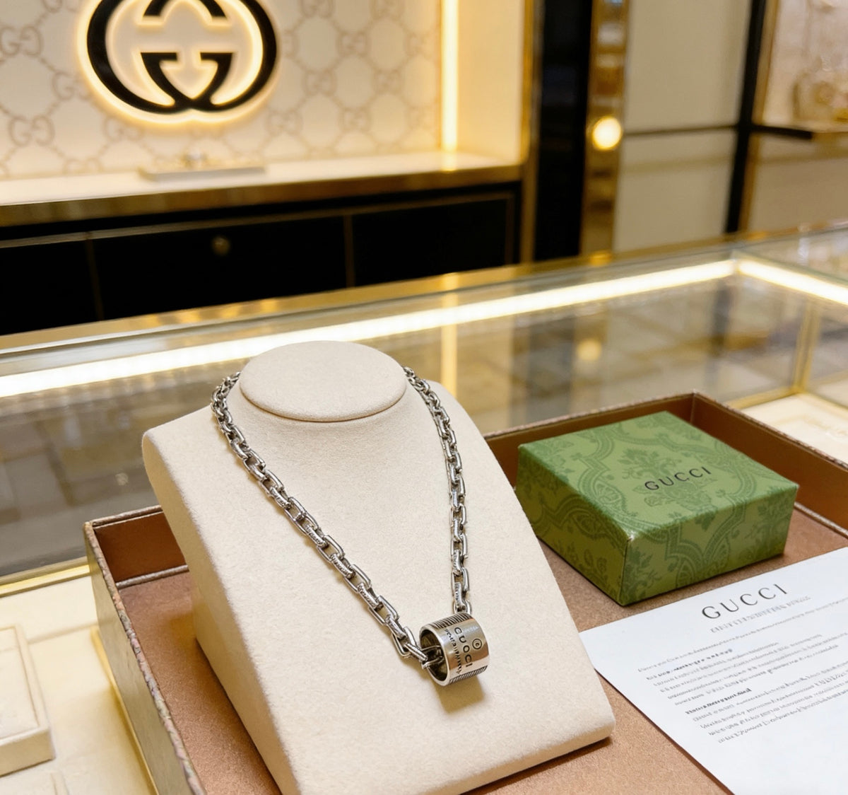 China Replica Gucci Necklaces 69usd Only