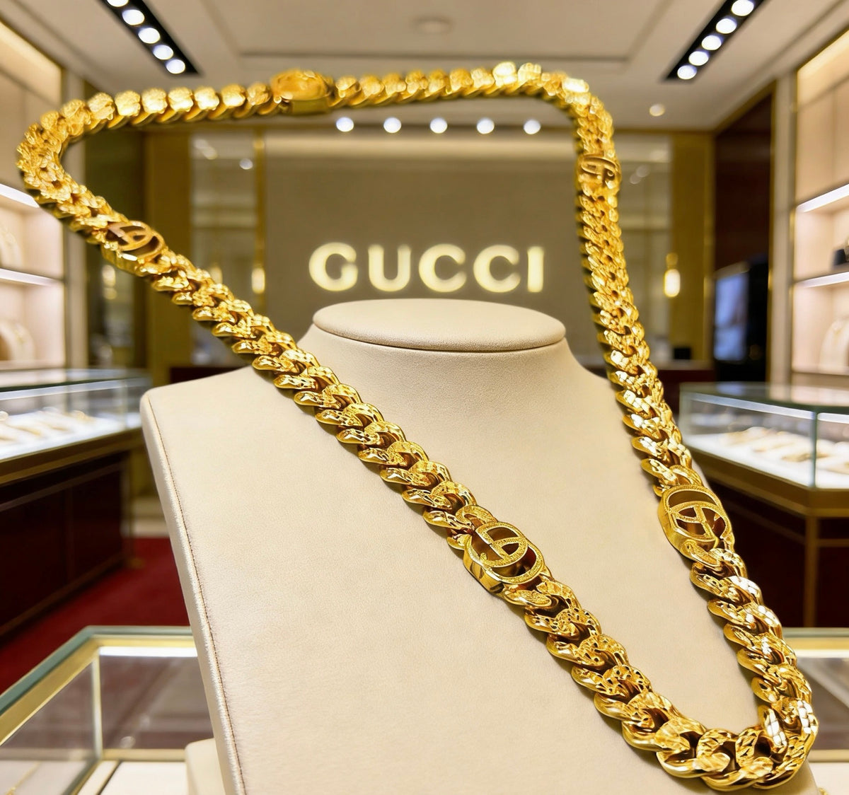 China Replica Gucci Necklaces 81usd Only