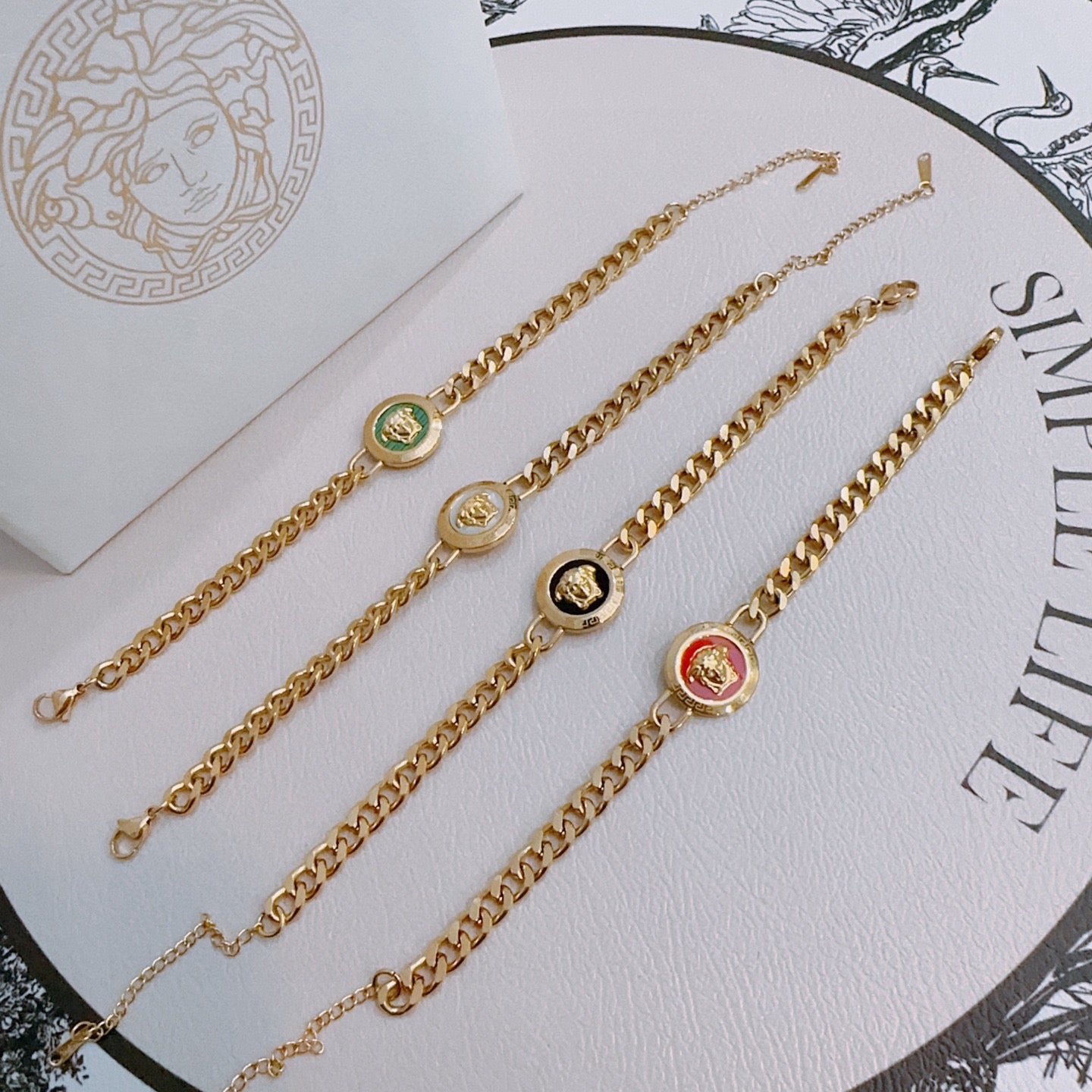 China Replica Versace Necklaces 48usd Only