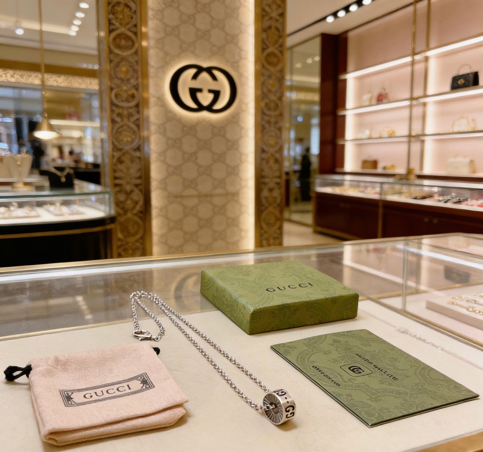 China Replica Gucci Necklaces 39usd Only