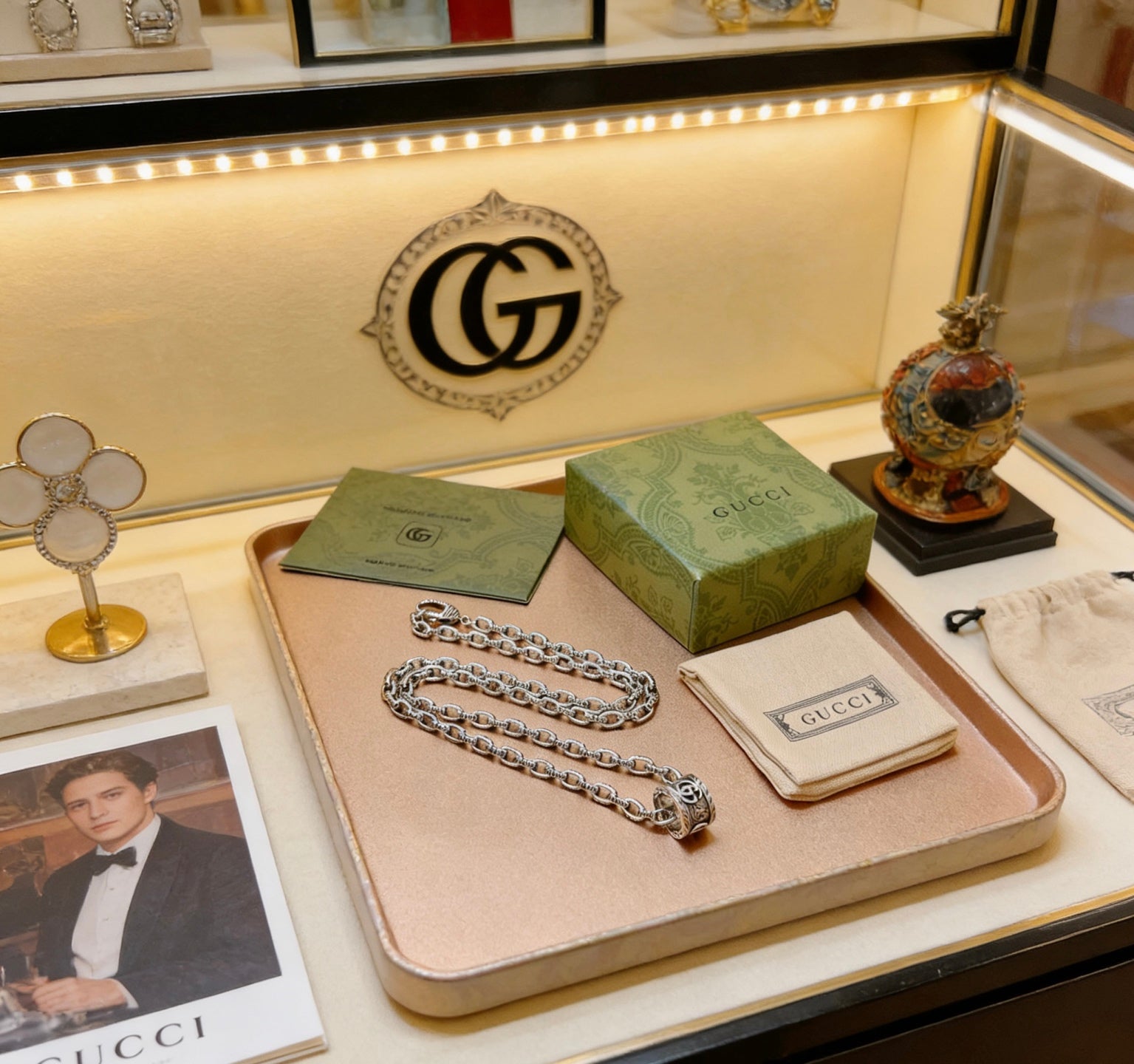 China Replica Gucci Necklaces 69usd Only