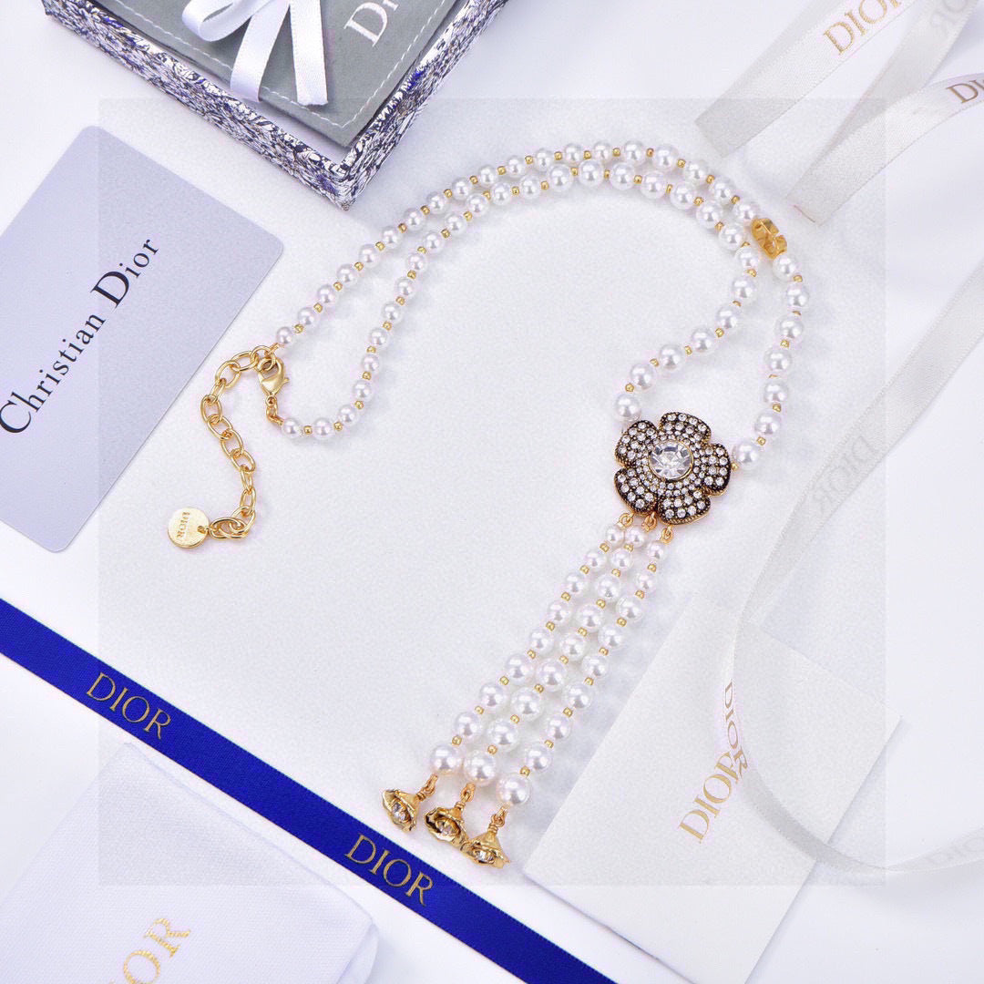 China Replica Dior Necklaces 57usd Only