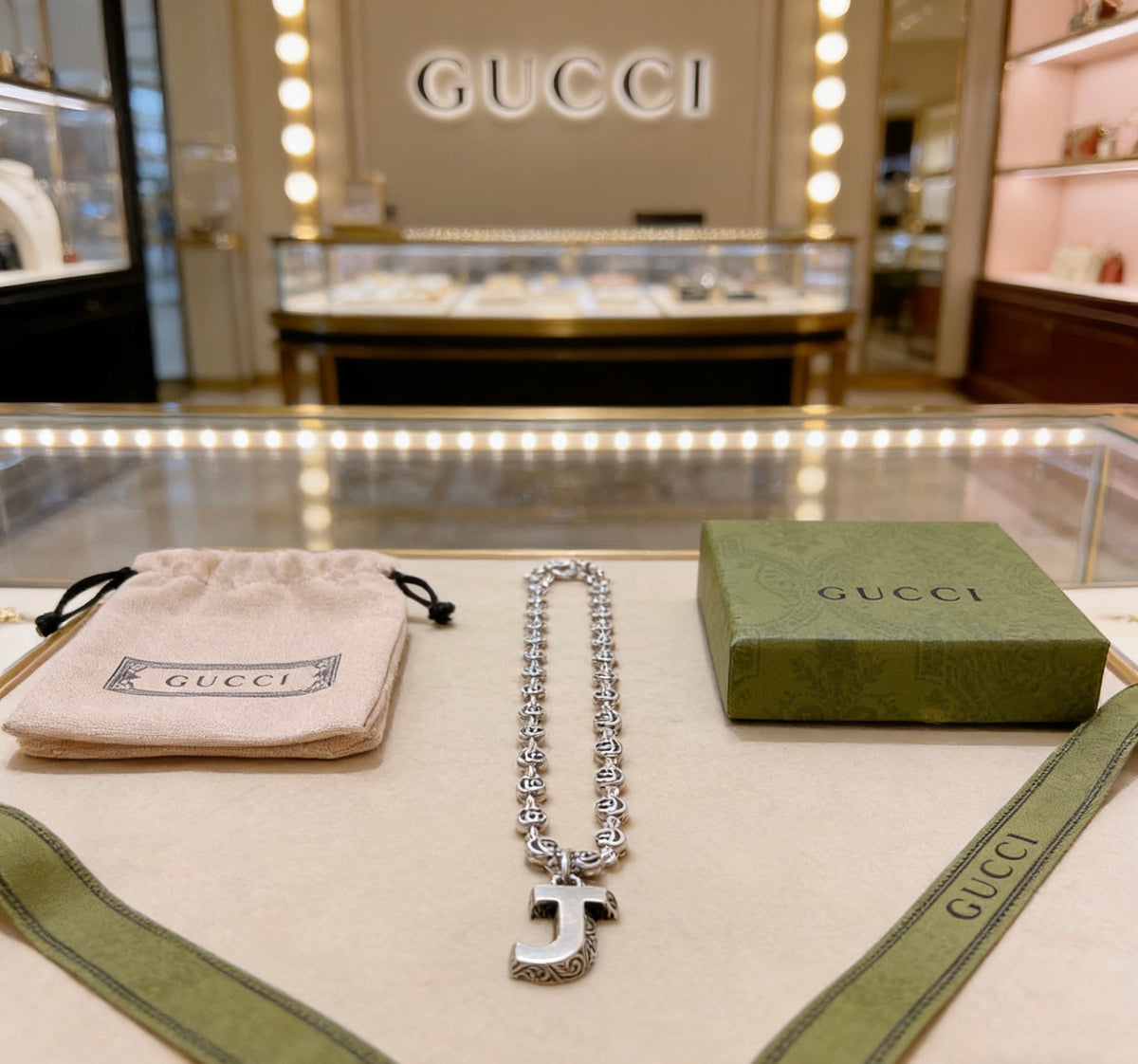 China Replica Gucci Necklaces 72usd Only
