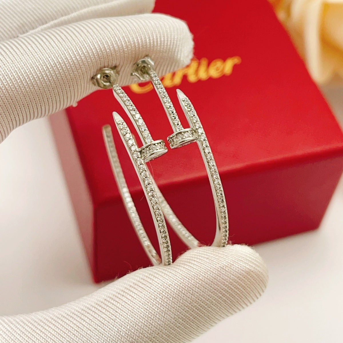 China Replica Cartier Earrings 32usd Only
