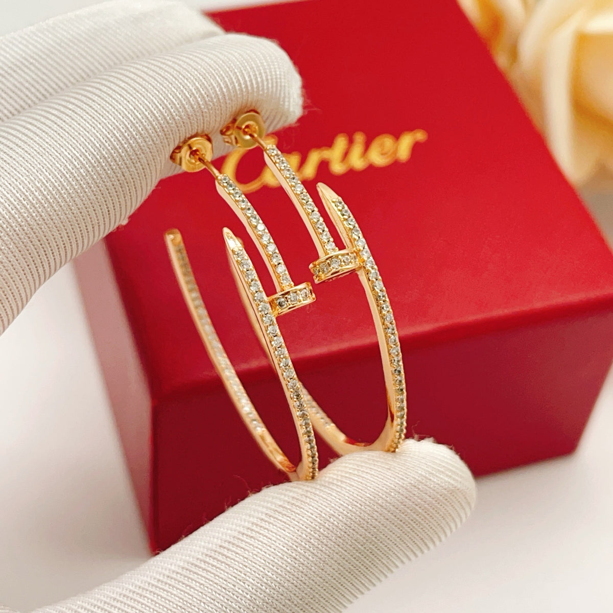 China Replica Cartier Earrings 32usd Only