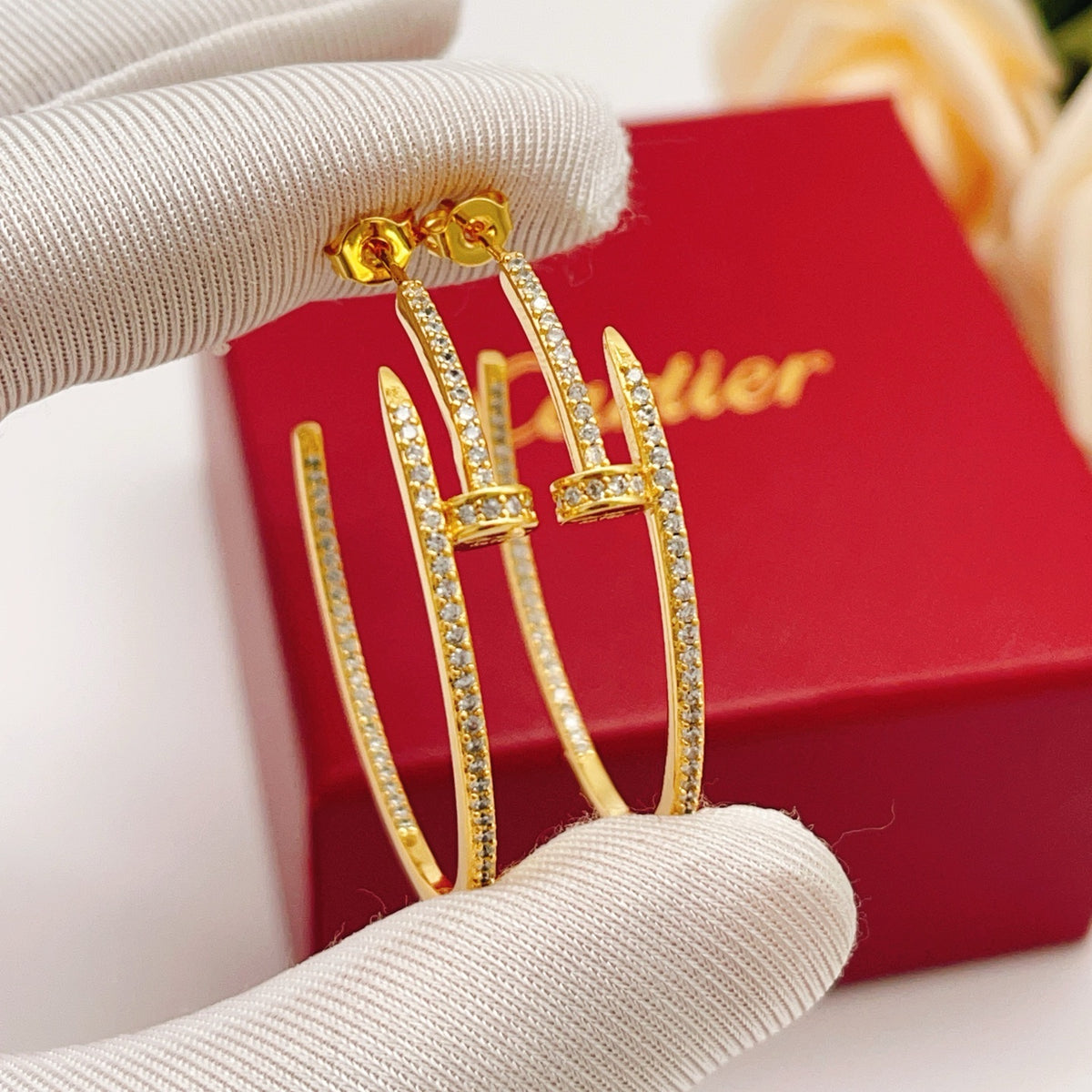 China Replica Cartier Earrings 32usd Only