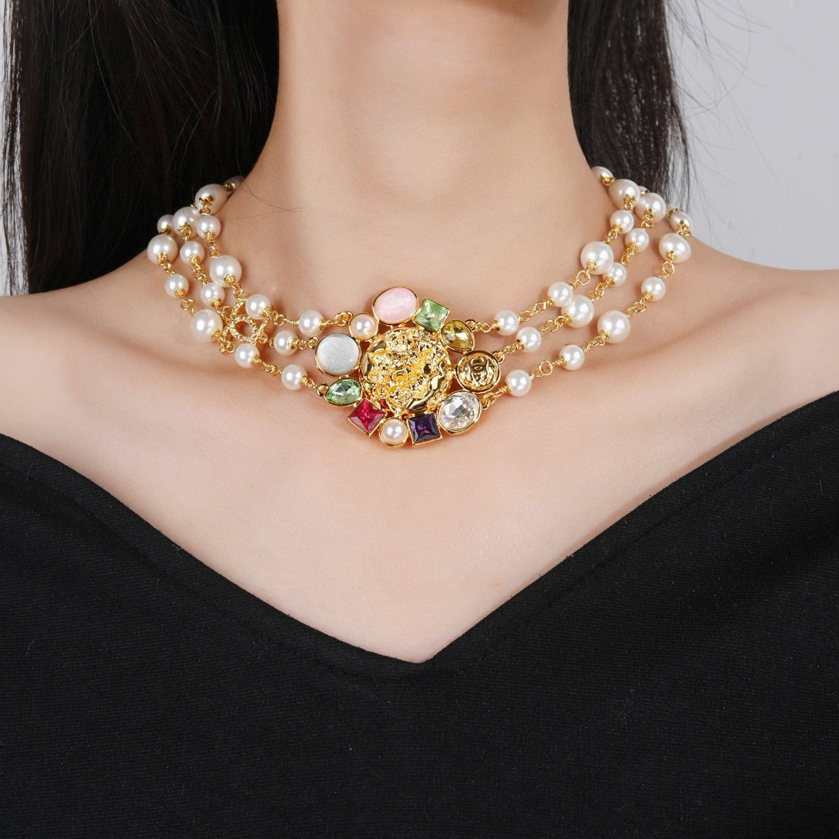 China Replica Chanel Necklaces 69usd Only
