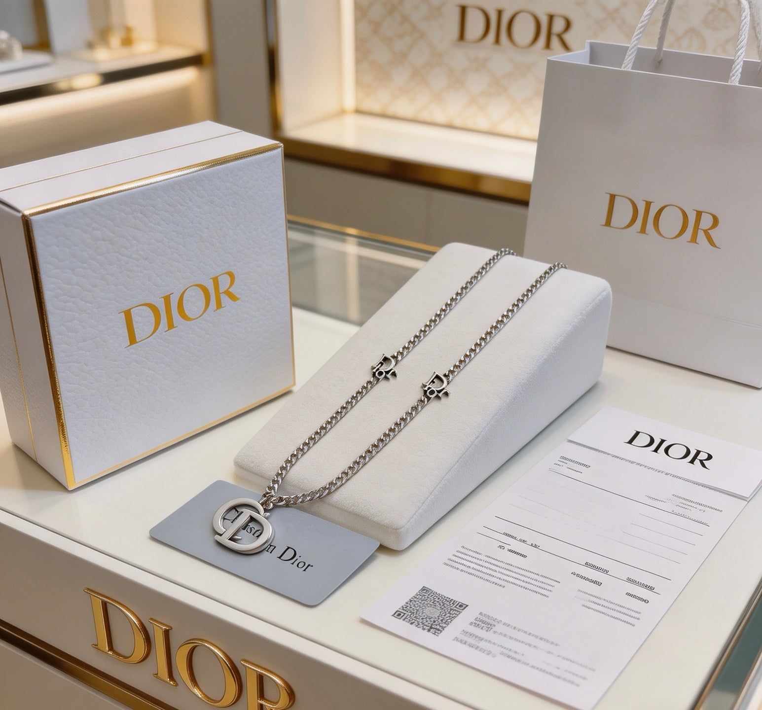 China Replica Dior Necklaces 69usd Only