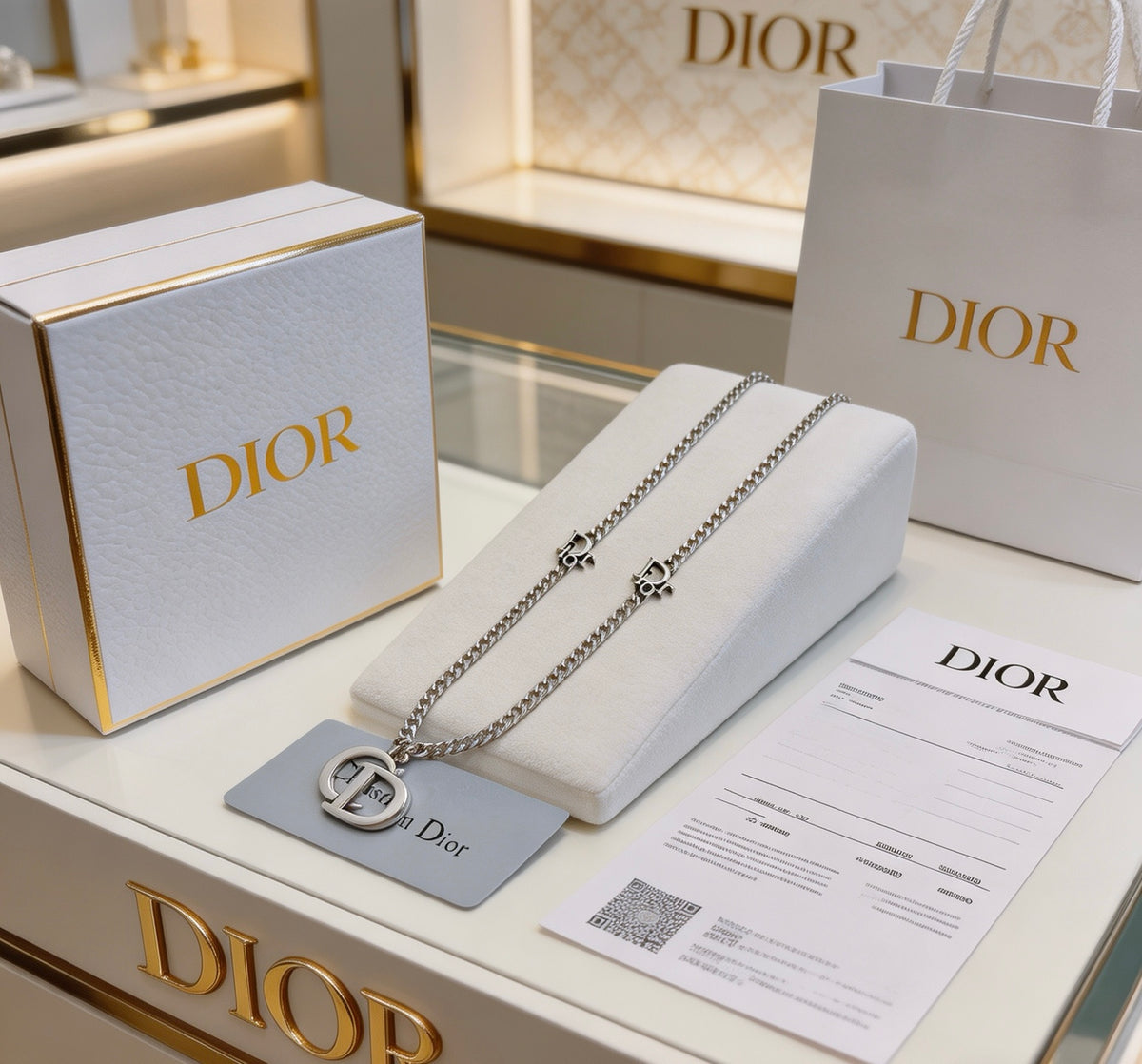 China Replica Dior Necklaces 69usd Only